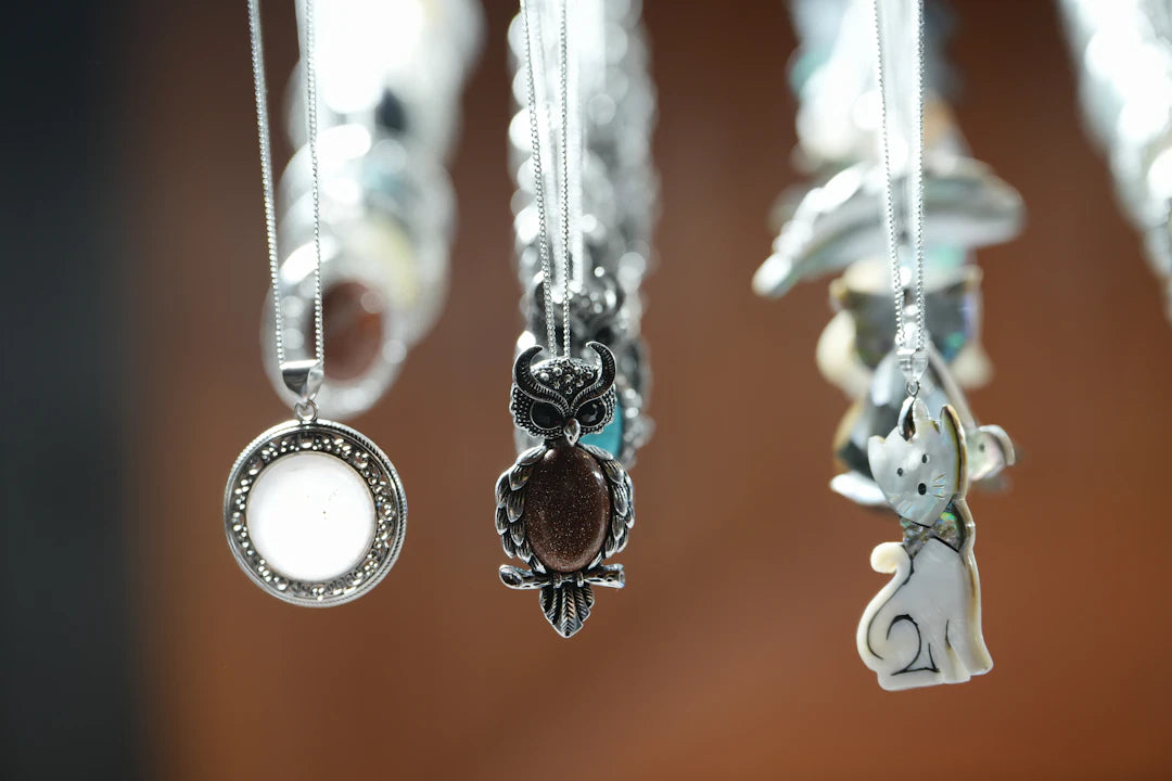 Unika Berlocker i 925 Silver med Roséguld för Smyckesdesign