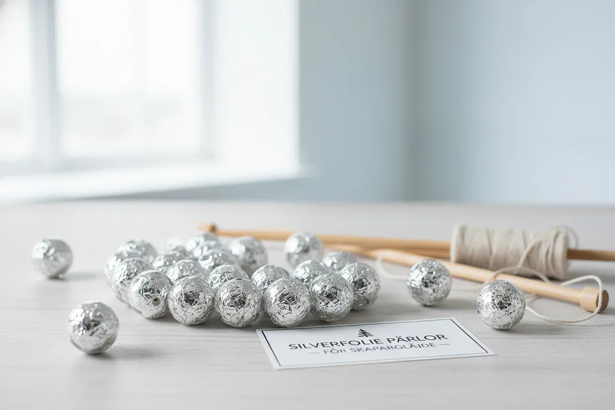 Silverfoil Pärlor - Hilmas Pyssel