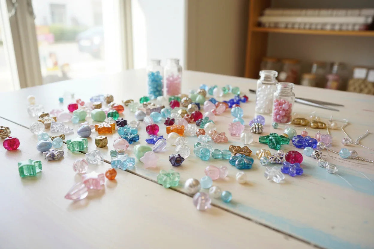 Resin & Akrylpärlor - Hilmas Pyssel