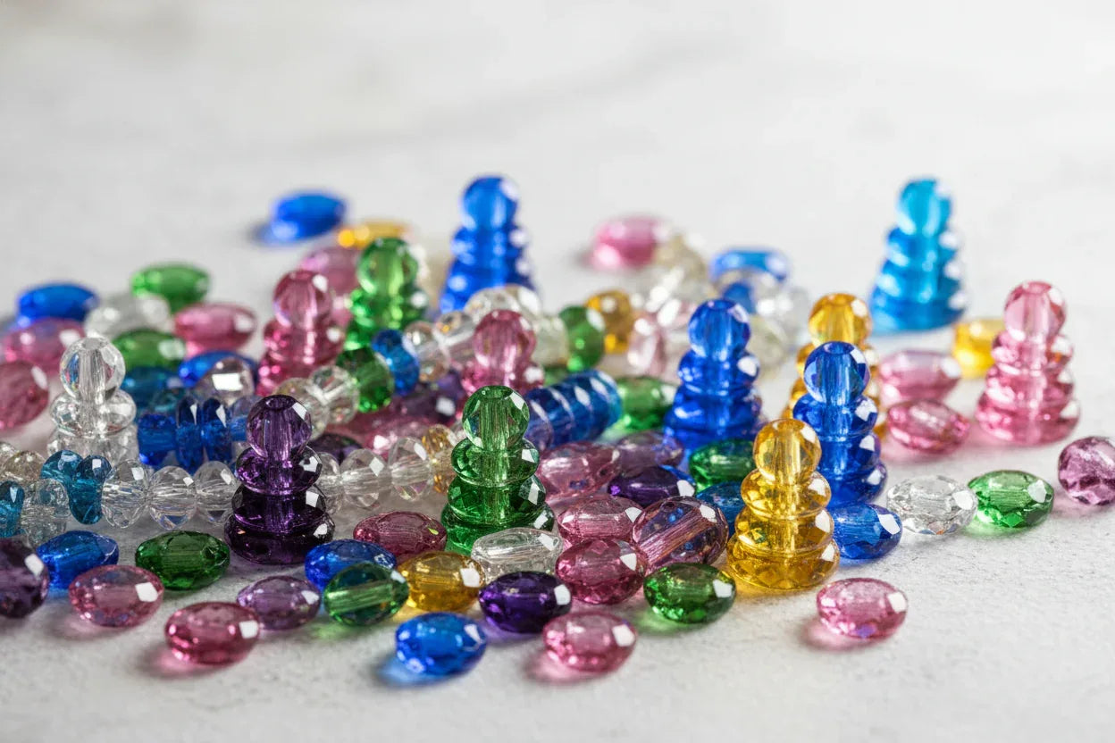 Abacus / Facetterade Rondeller - Hilmas Pyssel