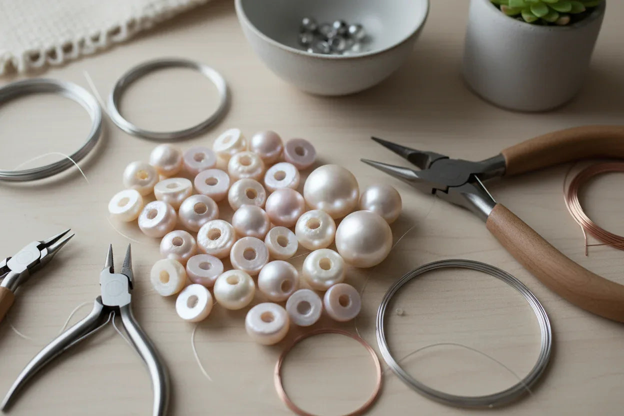 Halvborrade Pärlor - Hilmas Pyssel