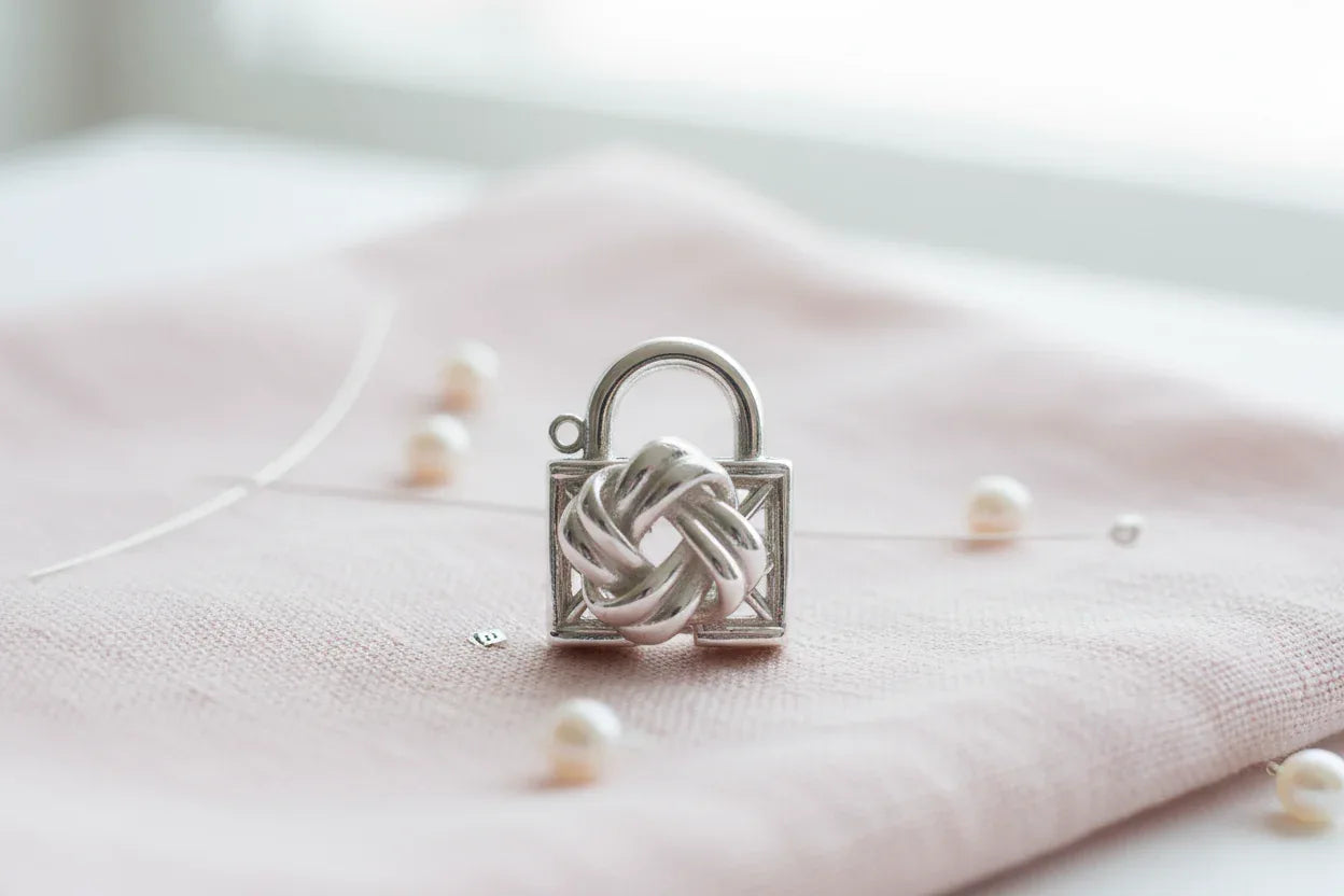 Lås 925 Silver - Hilmas Pyssel