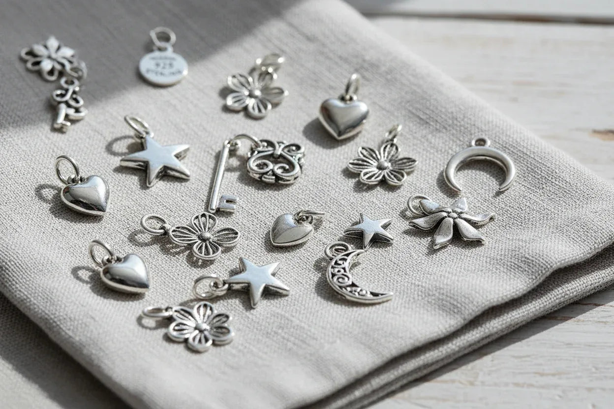 Berlocker & Charms 925 Silver - Hilmas Pyssel