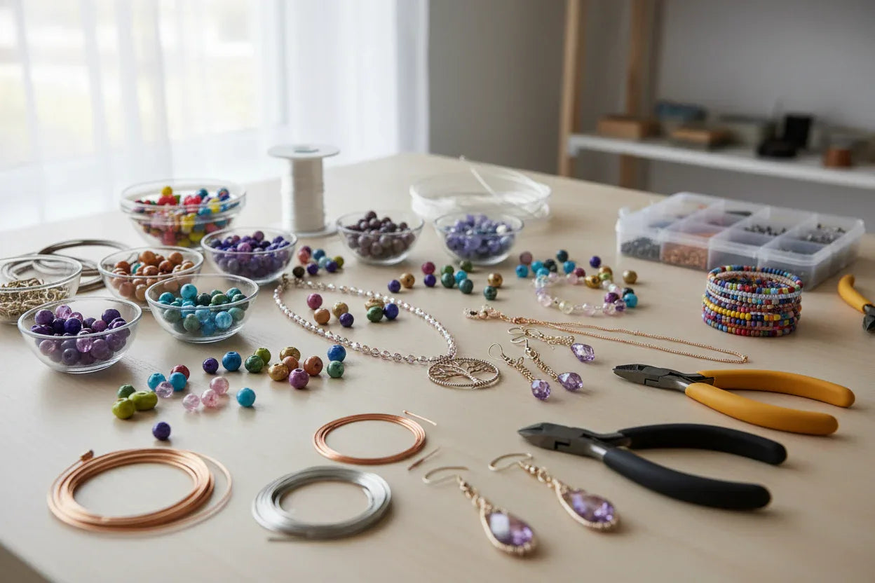 Smyckestillverkning - Hilmas Pyssel