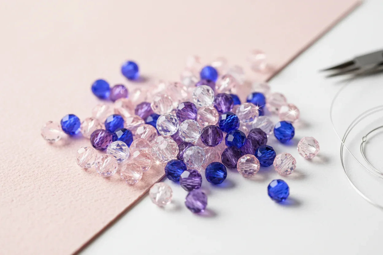 Preciosa Bicone 4mm - Hilmas Pyssel