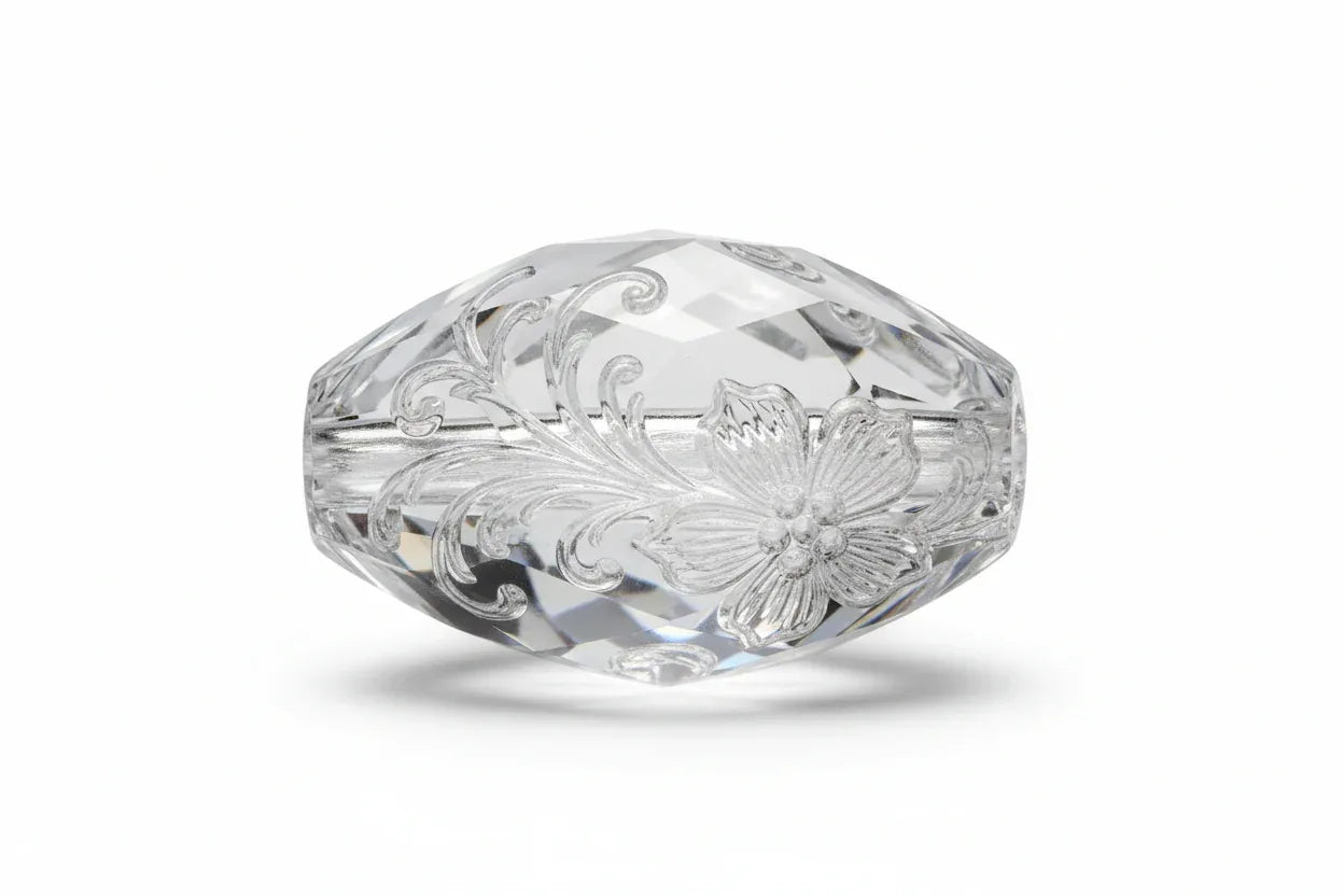 Preciosa Engraved Pip - Hilmas Pyssel