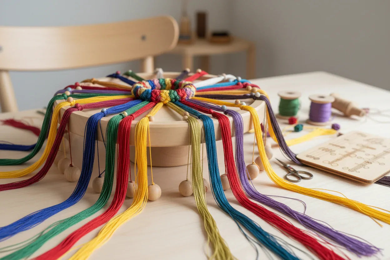 Kumihimo - Hilmas Pyssel