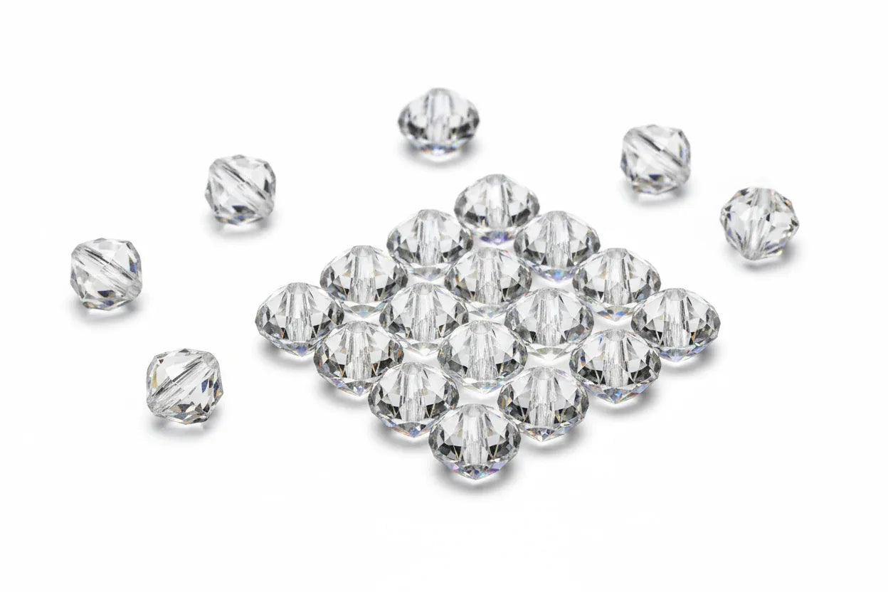 Preciosa Bicone 10mm - Hilmas Pyssel