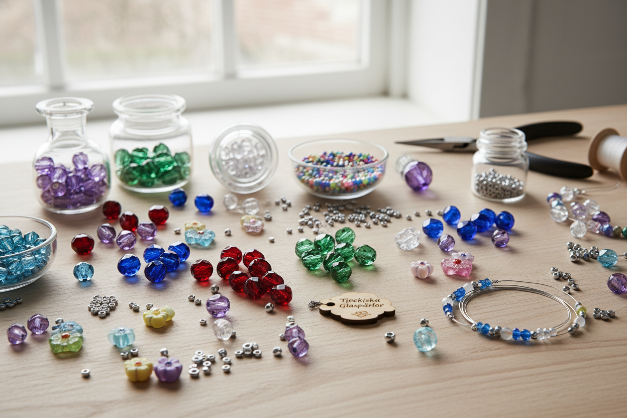 Tjeckiska Glaspärlor Fixer Bead