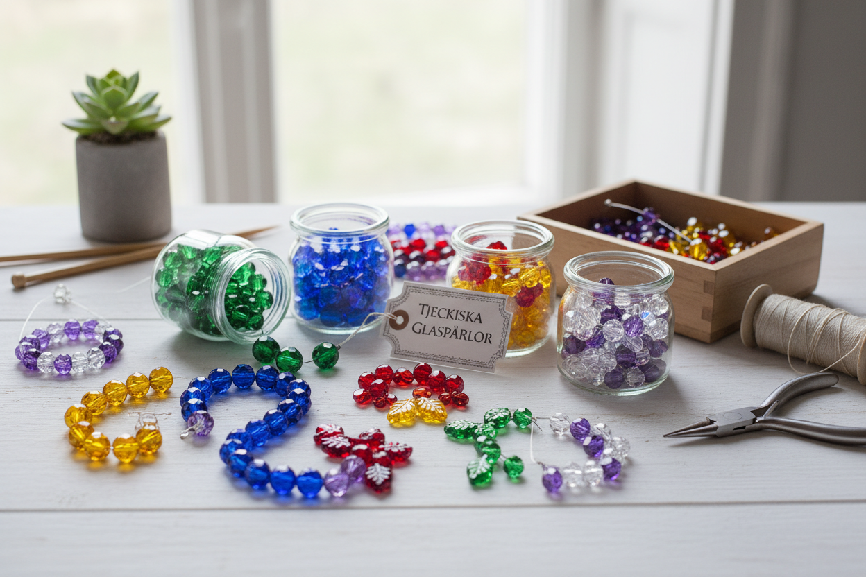 Tjeckiska Glaspärlor