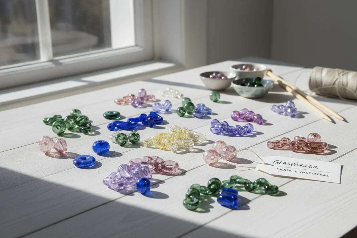 Glaspärlor Övriga - Hilmas Pyssel