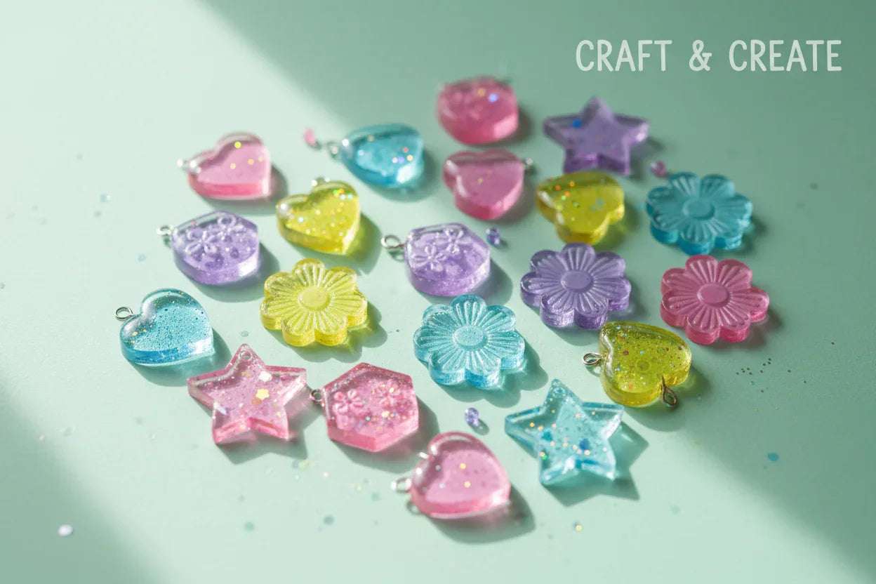 Berlocker & Charms Plexi / Akryl - Hilmas Pyssel