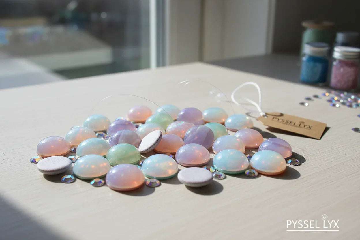 Cabochoner & Flatbacks Lunasoft - Hilmas Pyssel