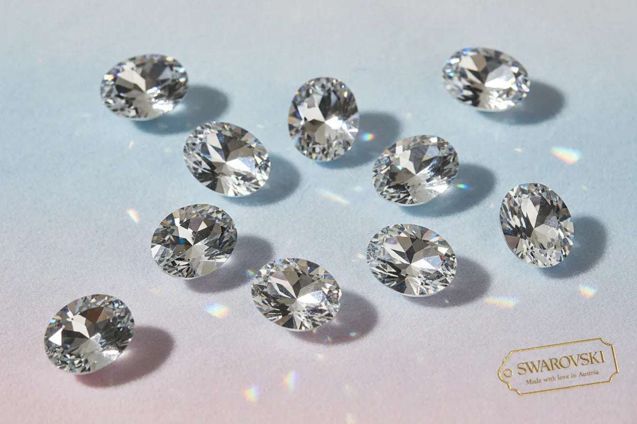 Swarovski 4127 Big Oval Fancy Stone - Hilmas Pyssel