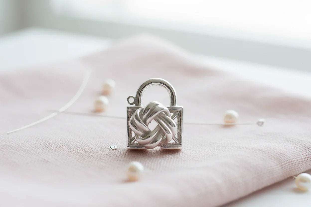 Lås 925 Silver - Hilmas Pyssel