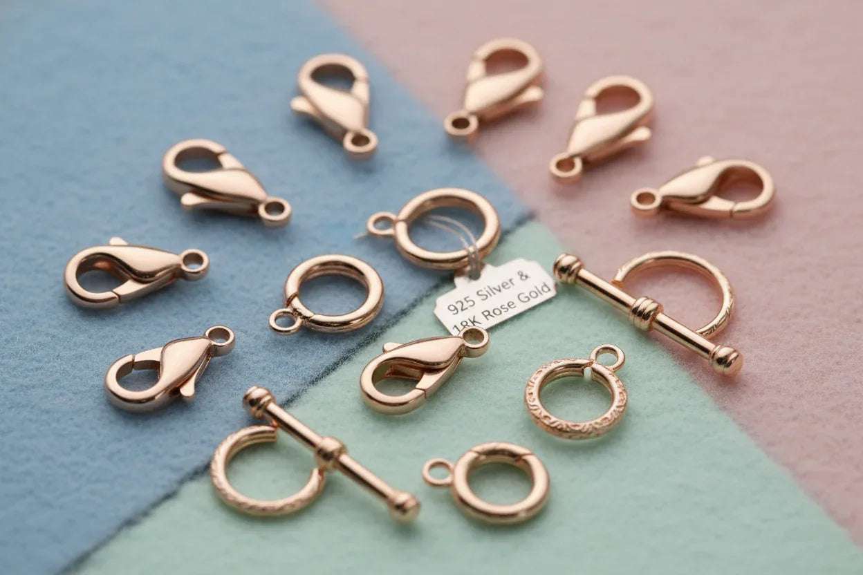 Lås 925 Silver (18K Rose Gold) - Hilmas Pyssel