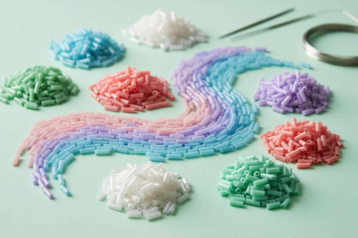 Miyuki Bugle Beads 3mm - Hilmas Pyssel