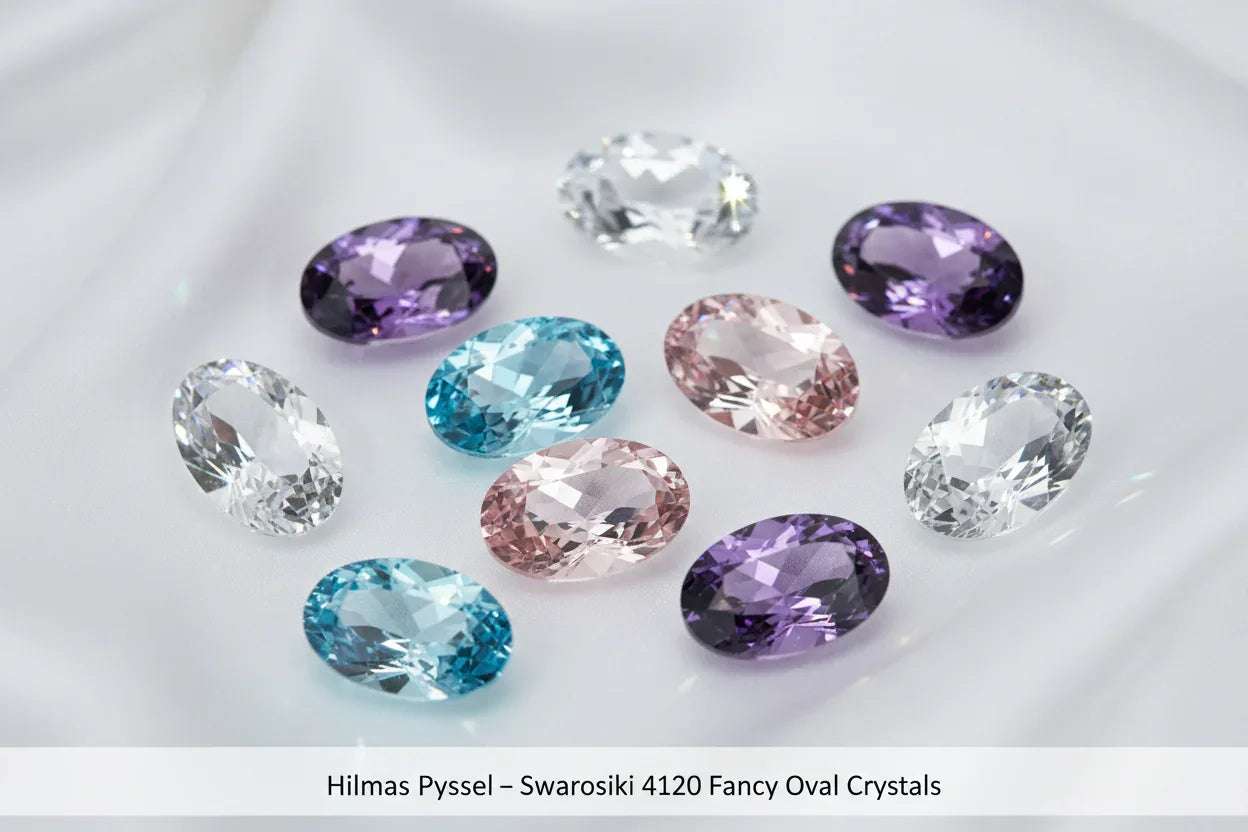 Swarovski 4120 Fancy oval - Hilmas Pyssel