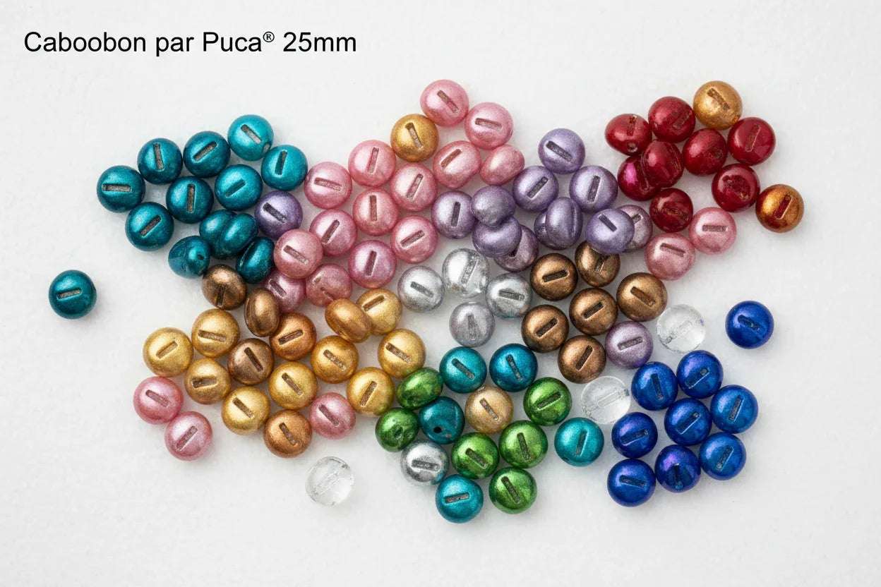 Cabochon par Puca® 25mm - Hilmas Pyssel