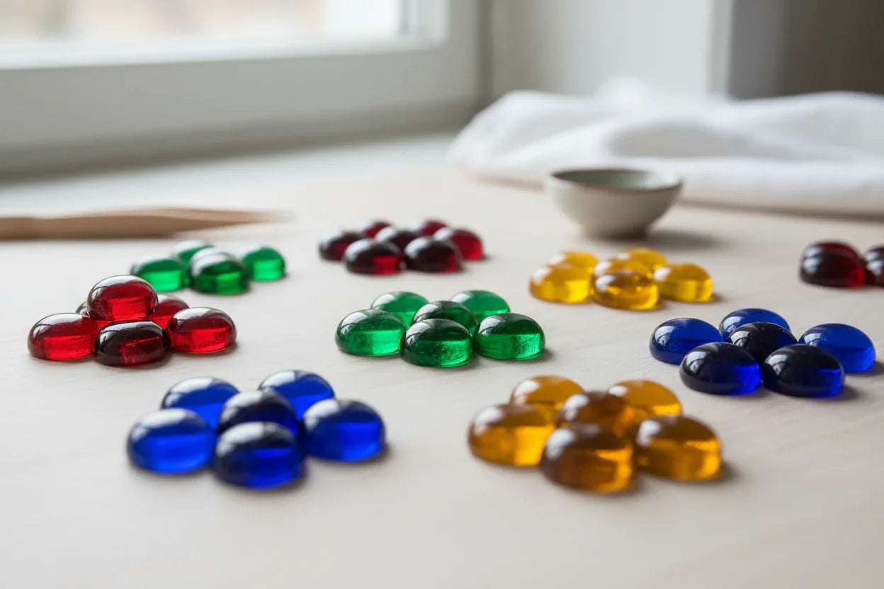 Tjeckiska Cabochoner - Hilmas Pyssel