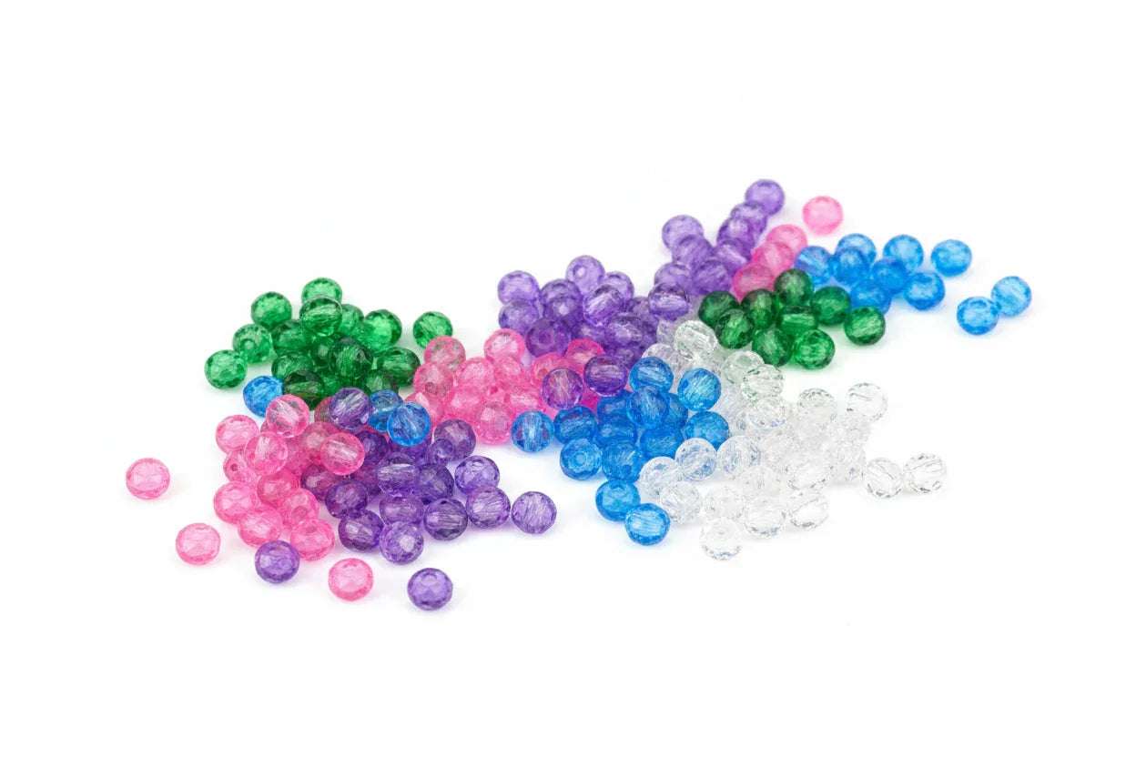 Abacus / Facetterade Rondeller 2.5x2mm - Hilmas Pyssel