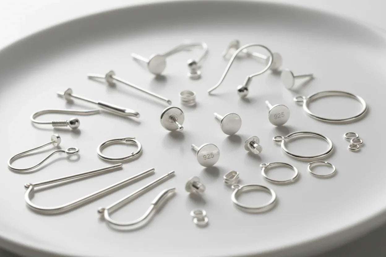 Örhängesdelar 925 Silver - Hilmas Pyssel