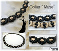 Mönster Halsband - Muse Les perles par Puca® - Paris