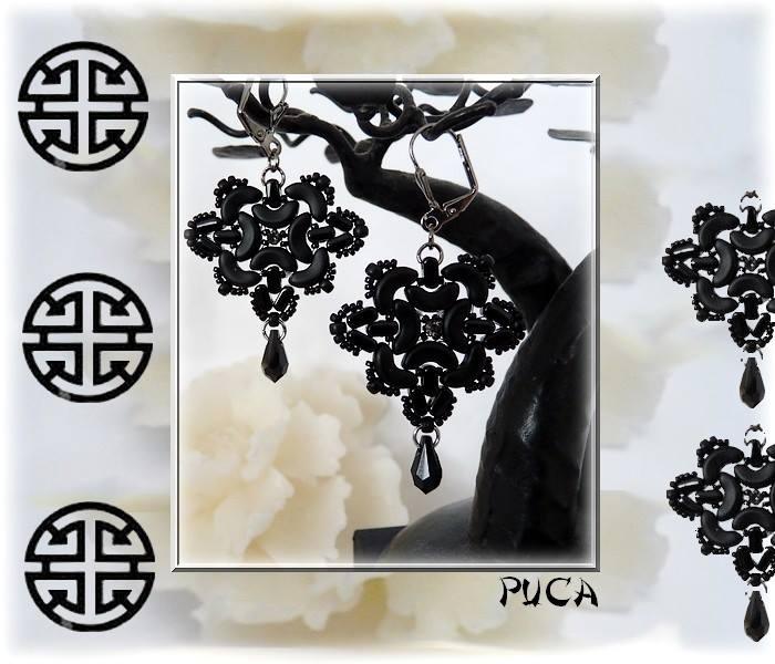 Mönster Örhängen - Mino Les perles par Puca® - Paris