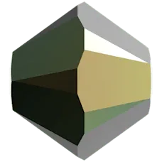 Primero Crystals 5328 Bicone - Jet ABx2, 4mm 25-pack Primero Crystals