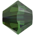Primero Crystals 5328 Bicone - Fern Green AB, 4mm 25-pack Primero Crystals