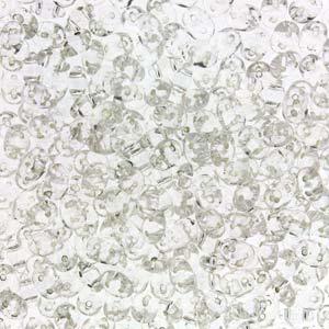 SuperDuo - Crystal Silver Line, 10 gram Matubo