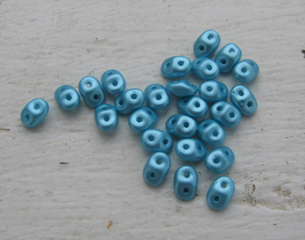 SuperDuo - Pastel Aquamarine, 10 gram Matubo