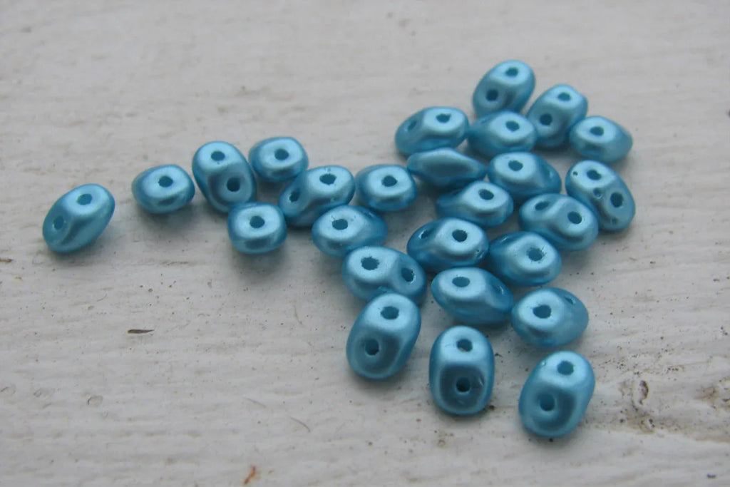 SuperDuo - Pastel Aquamarine, 10 gram Matubo