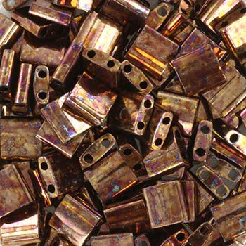 Miyuki Tila - Met Dark Raspberry Iris 5mm, 5 gram Miyuki