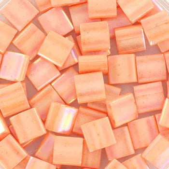 Miyuki Tila - Semi-matt Opaque Salmon 5mm, 5 gram Miyuki