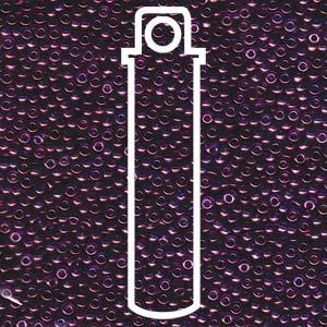 Miyuki Seed Beads - Light Violet Gold Luster 11/0, 24 gram Miyuki