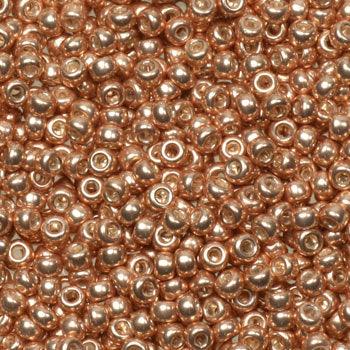Miyuki Seed Beads - Galvanized Light Beige 11/0, 10 gram Miyuki