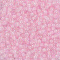Miyuki Seed Beads - Pink Lined Crystal AB 11/0, 10 Gram Miyuki