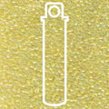 Miyuki seed beads - Crystal Lined Lt Yellow AB 11/0, 23 gram Miyuki