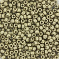 Miyuki Seed Beads - Matte LT Pewter 11/0, 10 Gram Miyuki