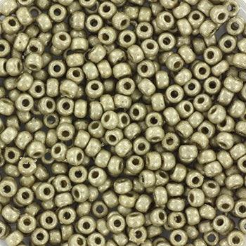 Miyuki Seed Beads - Matte LT Pewter 11/0, 10 Gram Miyuki