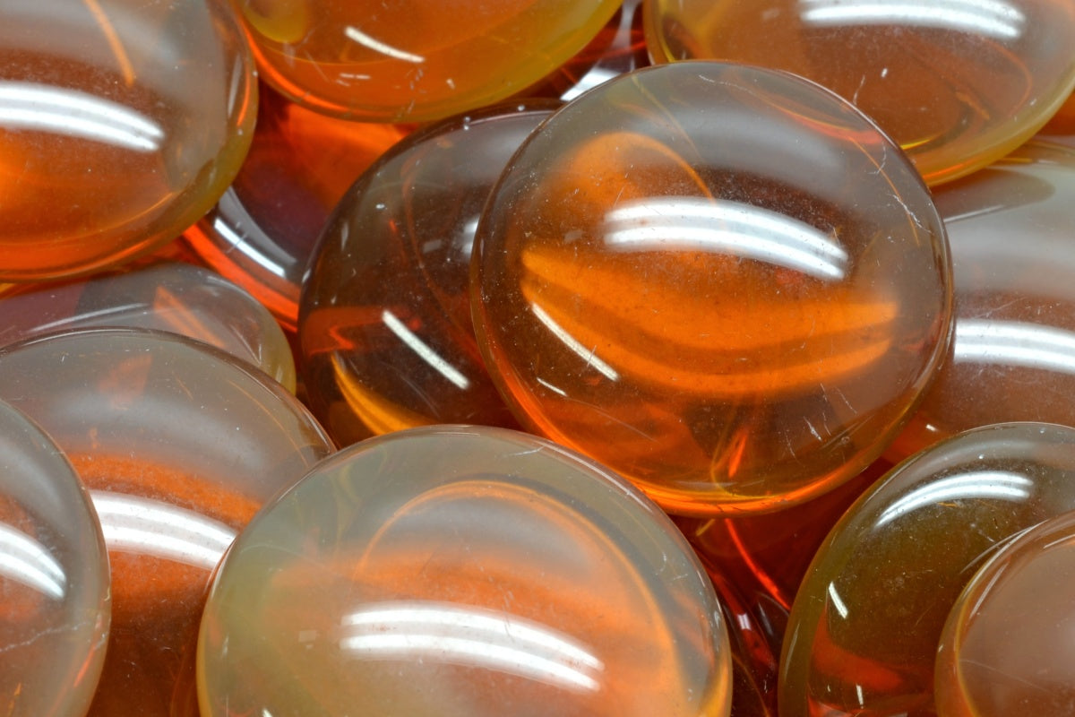 Cabochon – Camel Opal, 25 mm, 1 styck