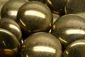 Cabochon Jet Gold Bronze, 25 mm, 1 styck