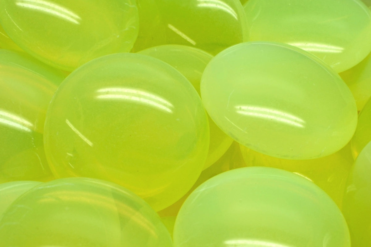 Cabochon – Yellow Opal, 25 mm, 1 styck