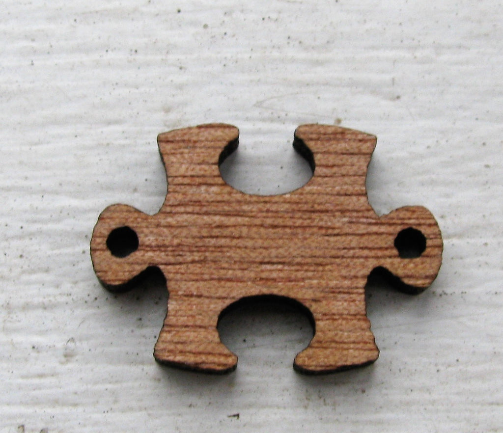 Connector Trä - Pusselbit 25x23mm 1 styck Hilmas Pyssel