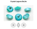 Primero Crystals 1122 Rivoli - Crystal Laguna DeLite 14mm 1 styck Primero Crystals