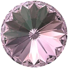 Primero Crystals 1122 Rivoli - Crystal Antique Pink, 12mm 1 styck Primero Crystals