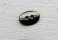 Metallknapp Guntmetallfärgad - Oval 14x10 mm 1 styck Grekisk Metall