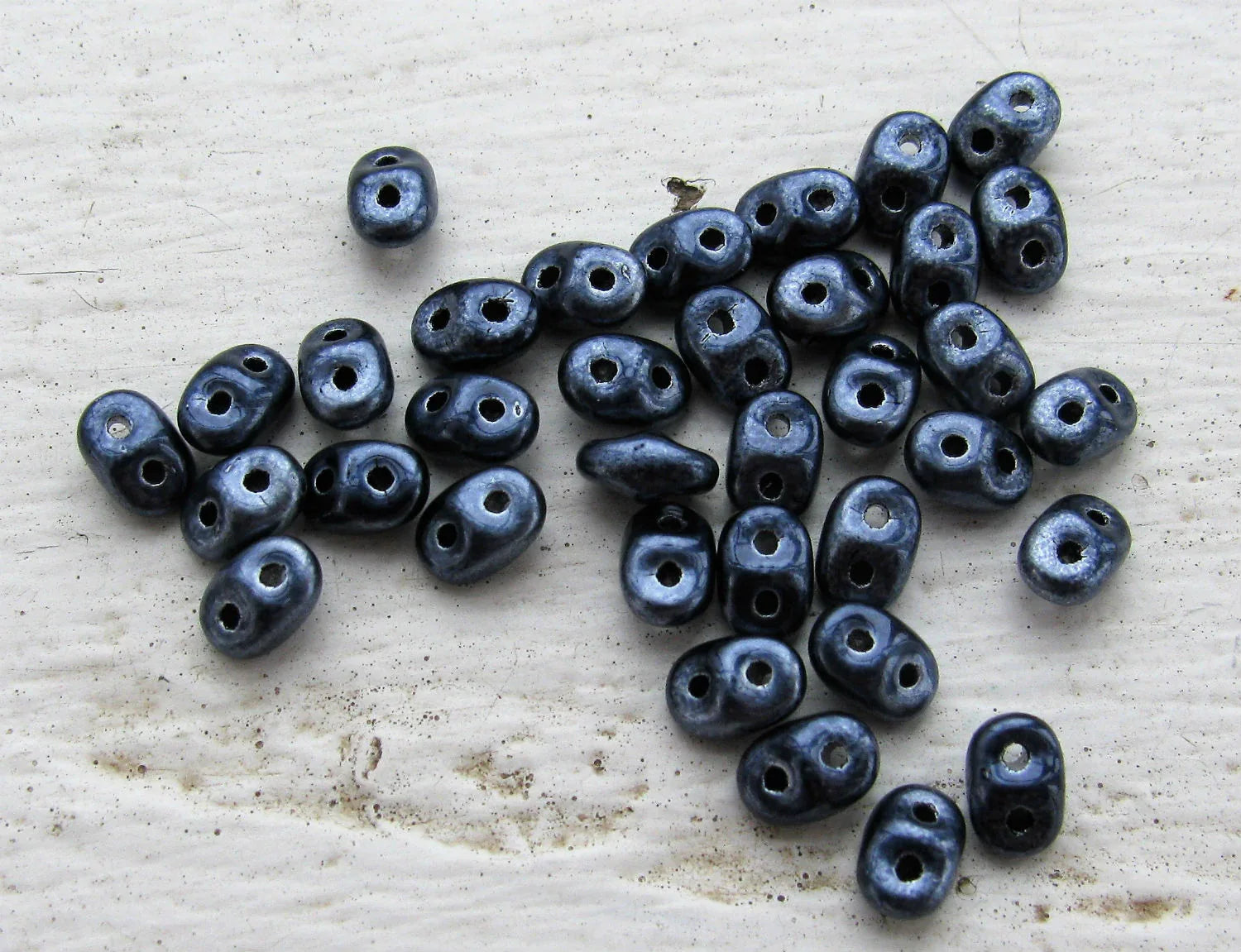 SuperDuo - Metalust Steele Blue, 10 gram Matubo