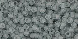 TOHO Seed Beads - Transparent-Frosted Lt Gray (11-9F) 11/0, 10gram TOHO